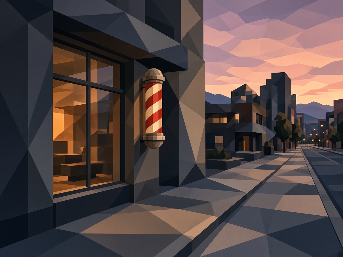 Geometric Rainier Avenue storefront